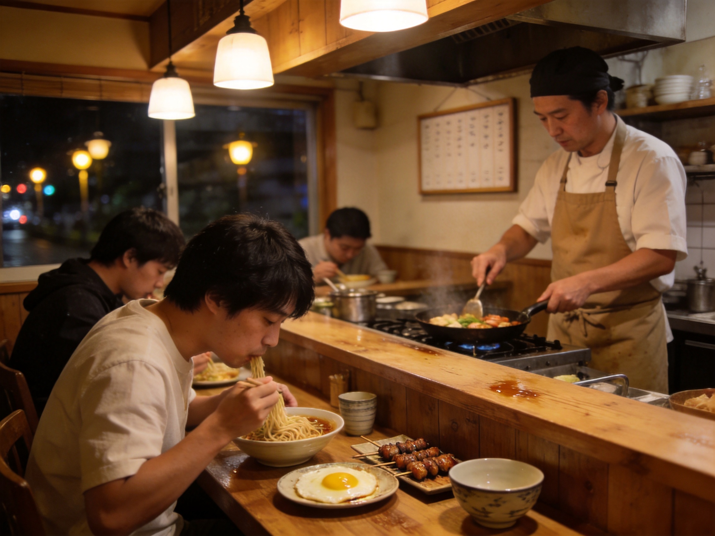 《深夜食堂物语》剧照海报